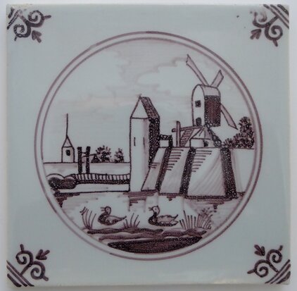MAKKUM TEGEL LANDSCHAP