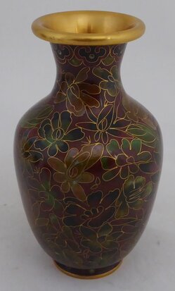 CLOISONNÉ VAAS