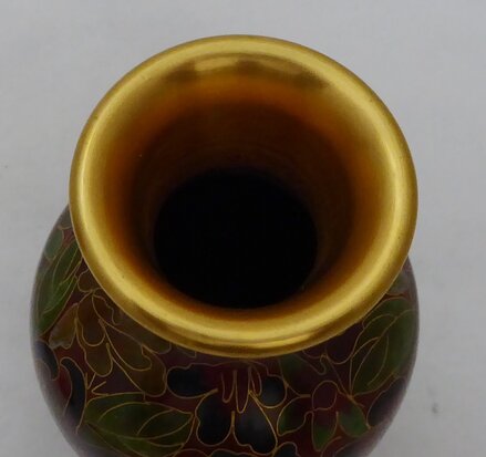 CLOISONNÉ VAAS