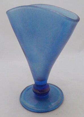FENTON GLASS MMA VAAS KOBALT BLAUW