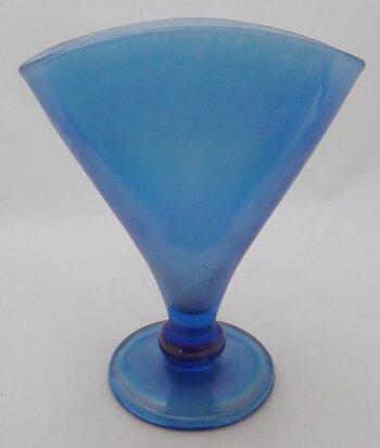 FENTON GLASS MMA VAAS KOBALT BLAUW