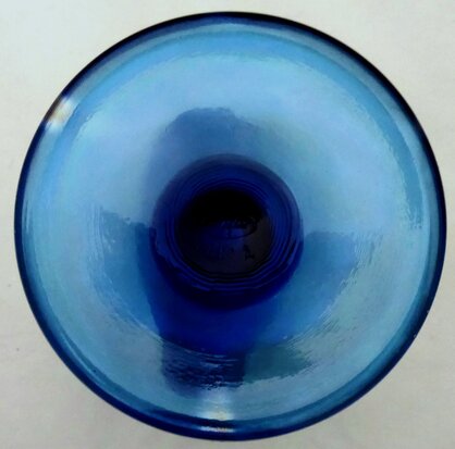 FENTON GLASS MMA VAAS KOBALT BLAUW