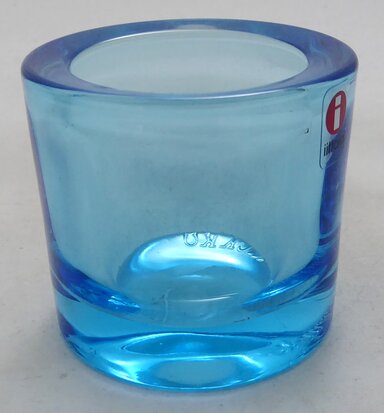 IITTALA THEELICHT KIVI MARIMEKKO BLAUW