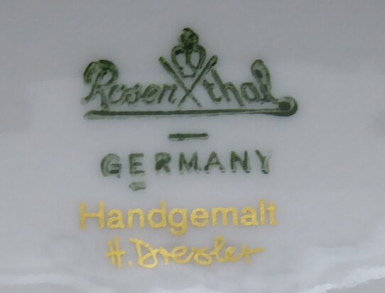 Rosenthal vaas H. Dresler