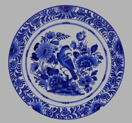 PORCELEYNE FLES DELFT WANDBORD