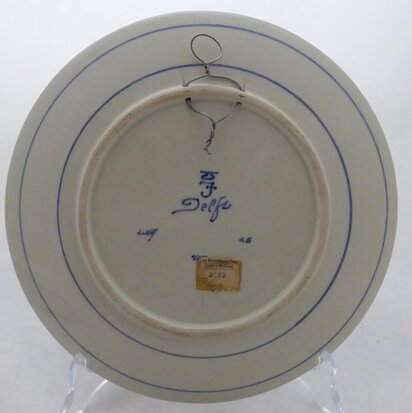 PORCELEYNE FLES DELFT WANDBORD