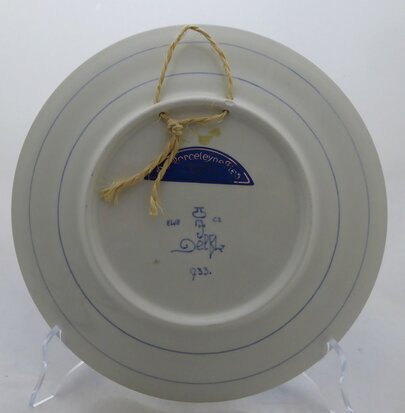 PORCELEYNE FLES DELFT WANDBORD