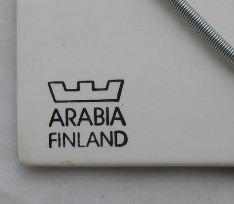 Arabia Finland wandplaat