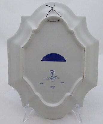 PORCELEYNE FLES DELFT WANDBORD