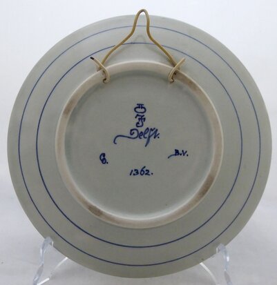 PORCELEYNE FLES DELFT WANDBORD