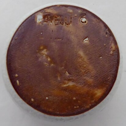 Ravelli vaas-wit bruin 6