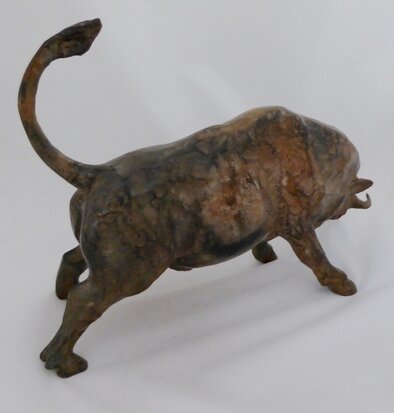 Pierre Chenet bronzen sculptuur stier