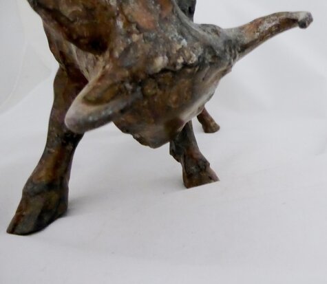 Pierre Chenet bronzen sculptuur stier