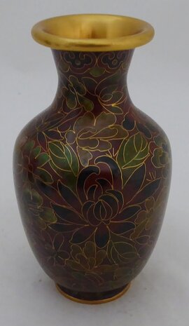 CLOISONNÉ VAAS