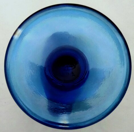 FENTON GLASS MMA VAAS KOBALT BLAUW