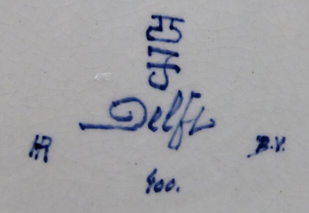 PORCELEYNE FLES DELFT WANDBORD