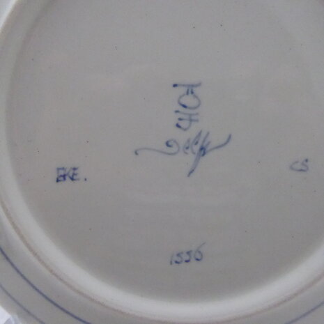 PORCELEYNE FLES DELFT WANDBORD