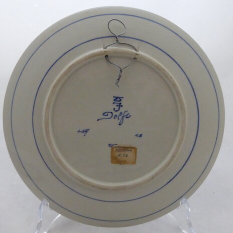 PORCELEYNE FLES DELFT WANDBORD