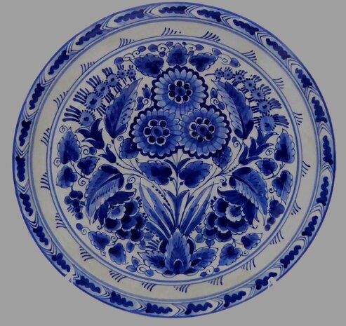 PORCELEYNE FLES DELFT WANDBORD