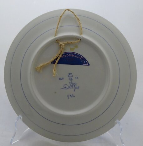 PORCELEYNE FLES DELFT WANDBORD