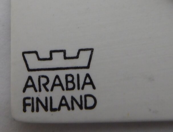 Arabia Finland wandplaat