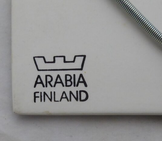ARABIA FINLAND WANDPLAAT