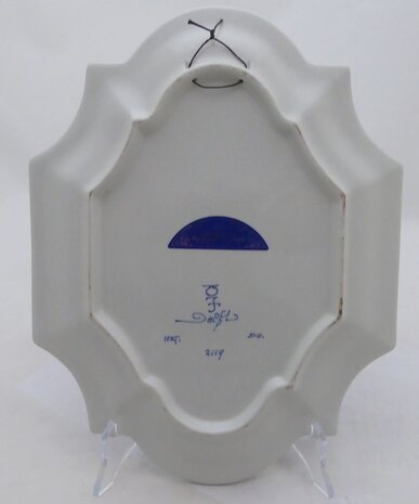 PORCELEYNE FLES DELFT WANDBORD